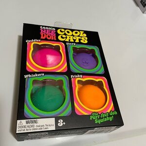 Teenie Nee Doh Cool Cats Squishy Set